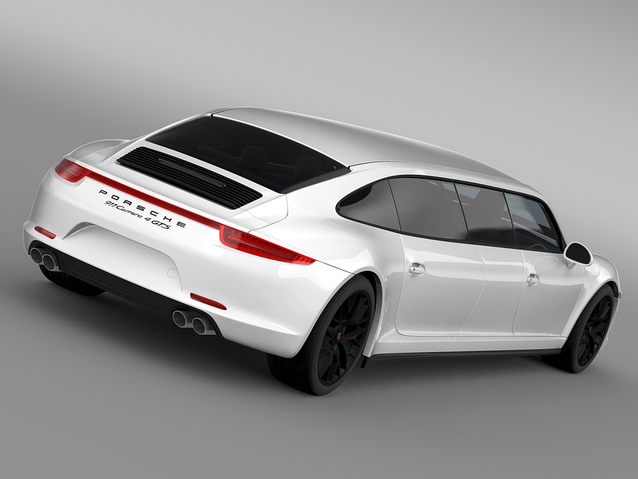 Porsche 911 Carrera 4 GTS Limousine in Vehicles - product preview 1