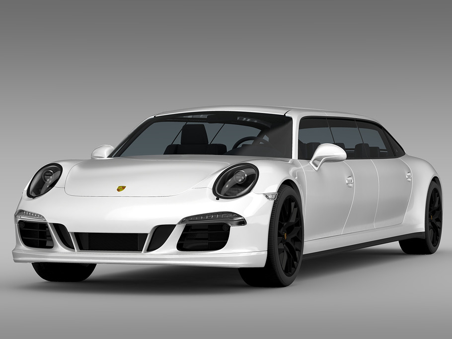 Porsche 911 Carrera 4 GTS Limousine in Vehicles - product preview 2