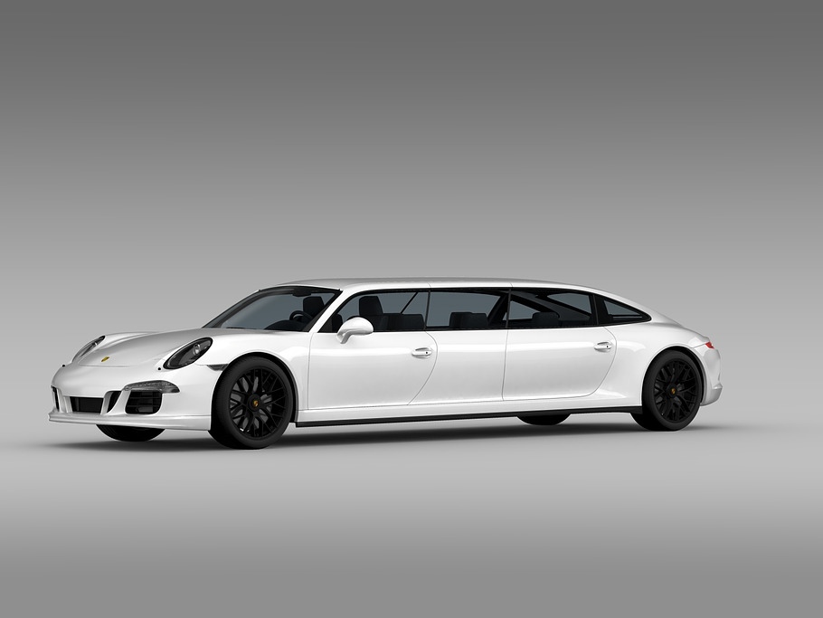 Porsche 911 Carrera 4 GTS Limousine in Vehicles - product preview 4