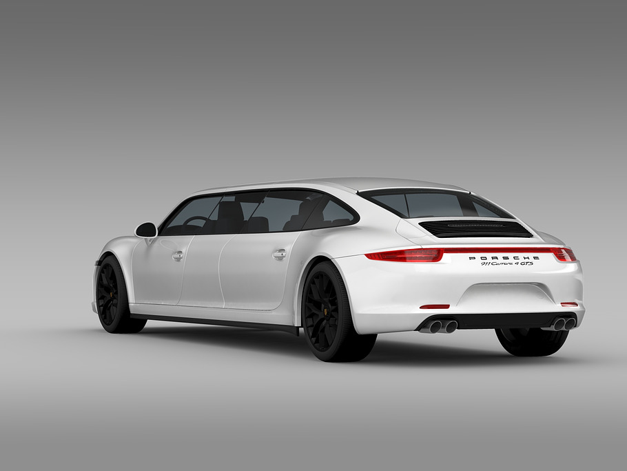 Porsche 911 Carrera 4 GTS Limousine in Vehicles - product preview 7