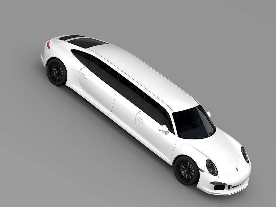 Porsche 911 Carrera 4 GTS Limousine in Vehicles - product preview 11