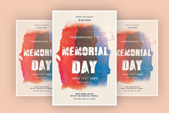 Memorial Day in Flyer Templates - product preview 1