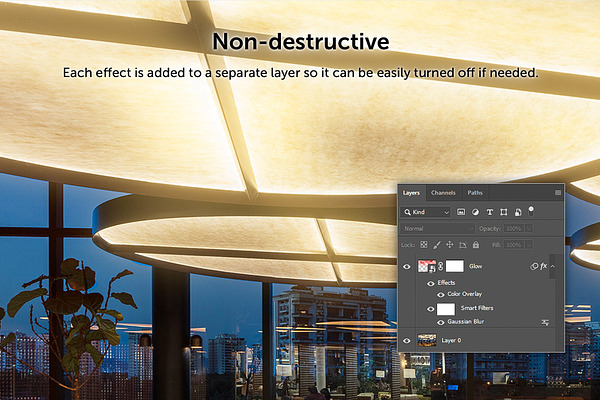 Glow & Glare - Photoshop Extension