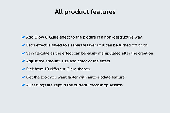 Glow & Glare - Photoshop Extension in Add-Ons - product preview 4