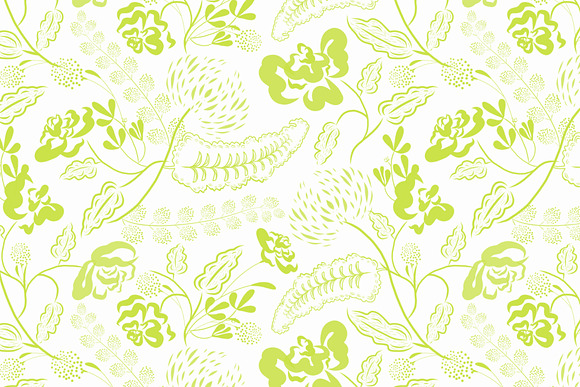 Fresh Flowers - Seamless Pattern in Patterns - product preview 7