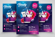Beauty Make-Up Cosmetic Flyer