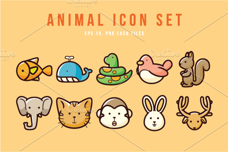 Animal Icon Set