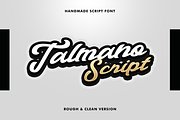 Talmano Script Font 80%OFF