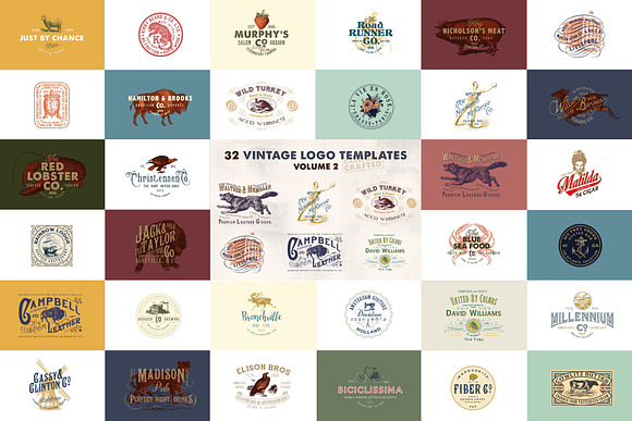 ENTIRE SHOP BUNDLE in Logo Templates - product preview 15
