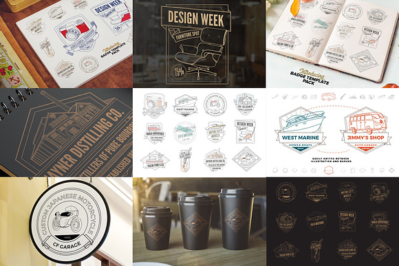 ENTIRE SHOP BUNDLE in Logo Templates - product preview 20