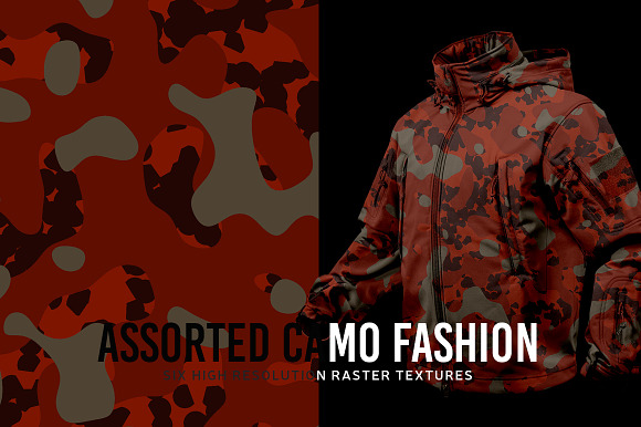 Assorted Camo Fashion in Textures - product preview 5