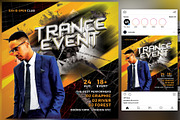 Trance Event Flyer
