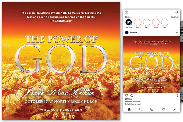 The Power of God Flyer
