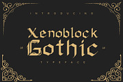 Xenoblock Gothic Typeface