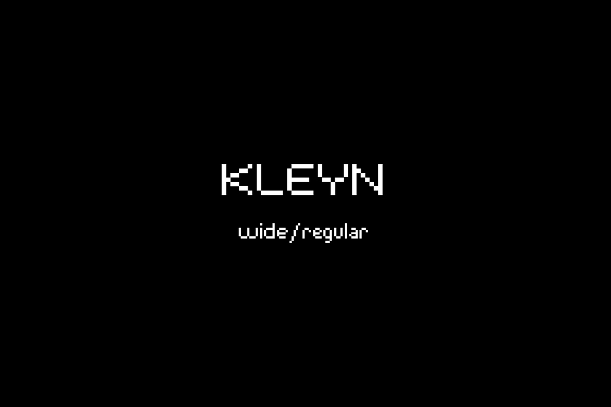 Kleyn in Sans-Serif Fonts - product preview 8
