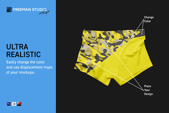 Underpants Mock-Up Set in Product Mockups - product preview 1