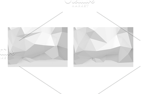 Abstract white polygonal pattern in Patterns - product preview 2