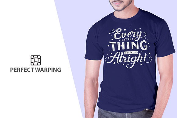 Male t-shirt Mockup-V-2-001 in Product Mockups - product preview 4
