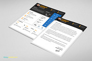 PSD Resume Template + Cover Letter