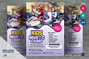 Child Music Lesson Services Flyer