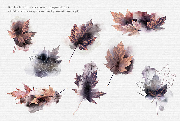 Autumn's Goodbye Graphic Set in Illustrations - product preview 6