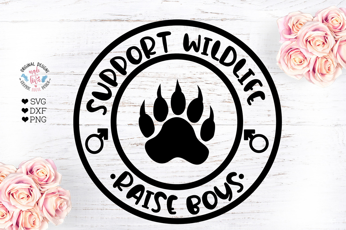 Support Wildlife Raise Boys in Illustrations - product preview 8