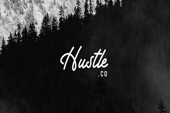 Hustle Faster Typeface in Script Fonts - product preview 3