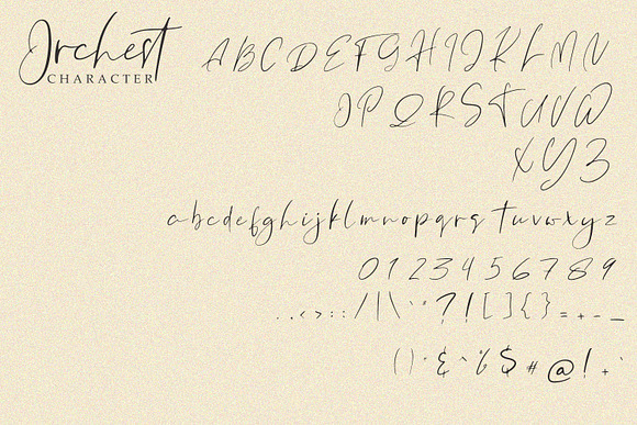 Orchest Luxury Calligraphy Font in Script Fonts - product preview 9