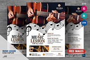 Music Tutorial Services Flyer