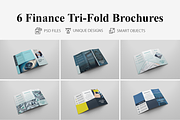 6 Finance Tri Fold Bochures