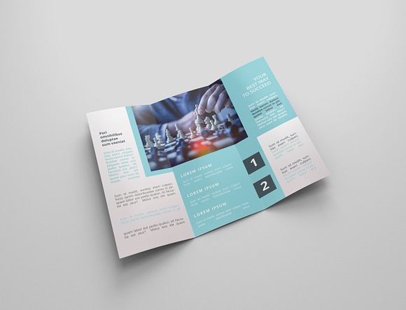 6 Finance Tri Fold Bochures in Brochure Templates - product preview 1