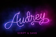 Audrey Script & Sans