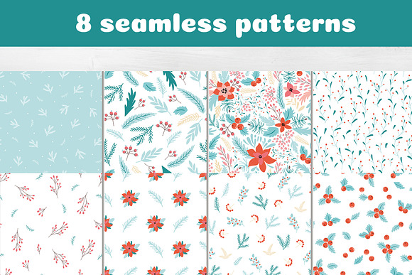 Christmas paper pack. Digital scrap in Patterns - product preview 9