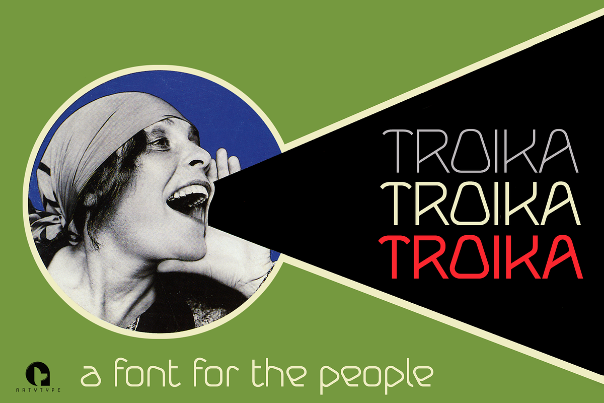 Troika in Display Fonts - product preview 8