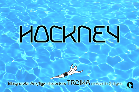 Troika in Display Fonts - product preview 1