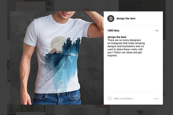 Isolated T-Shirt Mock-Up in Product Mockups - product preview 5