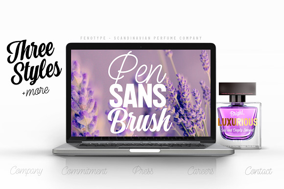 Perfume Font Bundle in Display Fonts - product preview 2