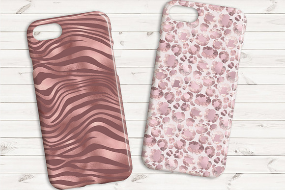 Pink Shimmer Animal Skins in Patterns - product preview 5