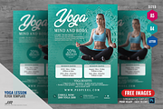 Yoga and Meditation Flyer