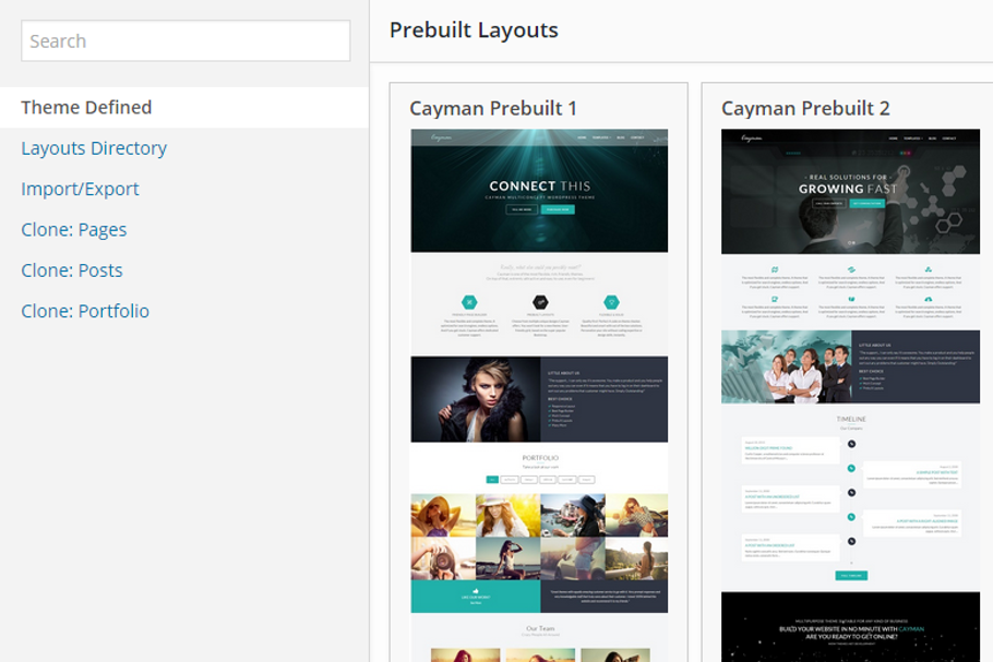 Cayman - WordPress Theme in WordPress Business Themes - product preview 8