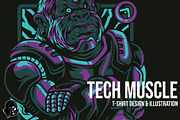 Tech Muscle Illustration