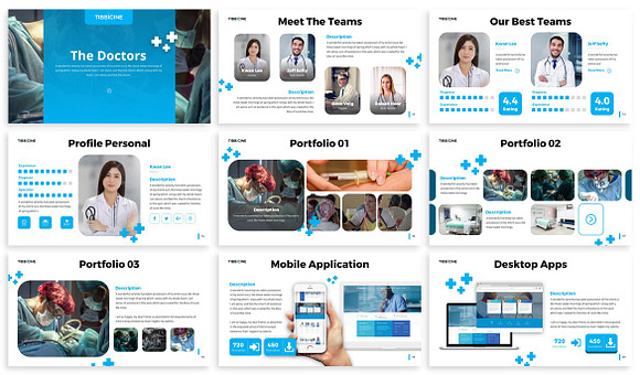 Tibbicine - Healthcare Powerpoint in PowerPoint Templates - product preview 1