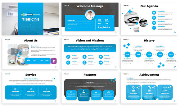Tibbicine - Healthcare Powerpoint in PowerPoint Templates - product preview 3