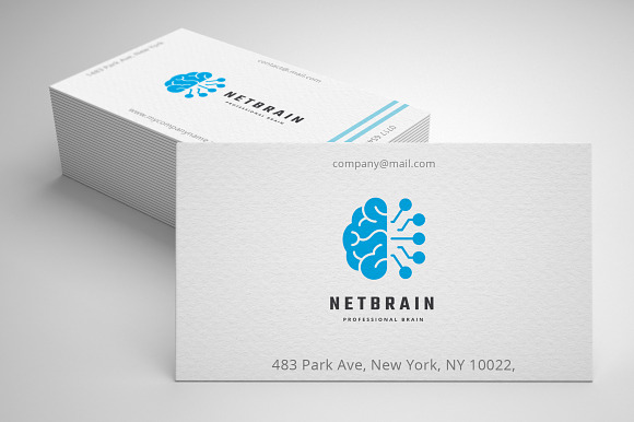 Net Brain Logo in Logo Templates - product preview 1