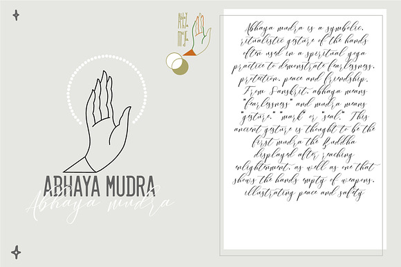 10 Mudras & Logo Pack in Illustrations - product preview 2