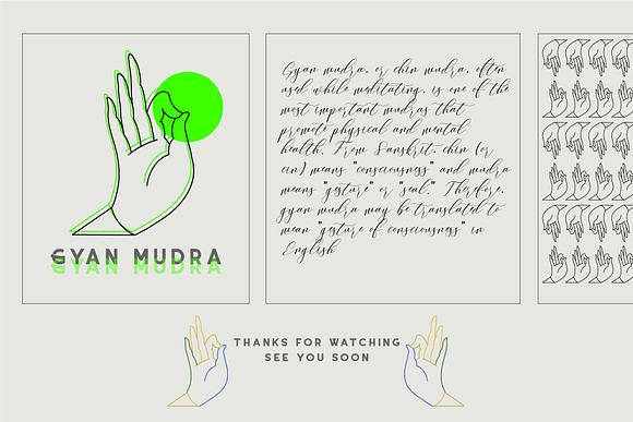 10 Mudras & Logo Pack in Illustrations - product preview 10