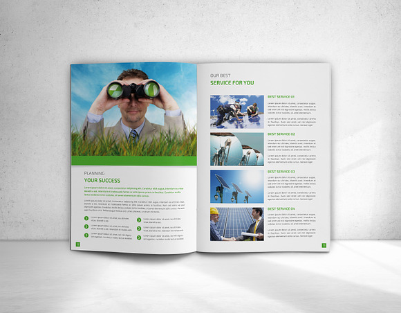 Renewable Energy Brochure in Brochure Templates - product preview 6