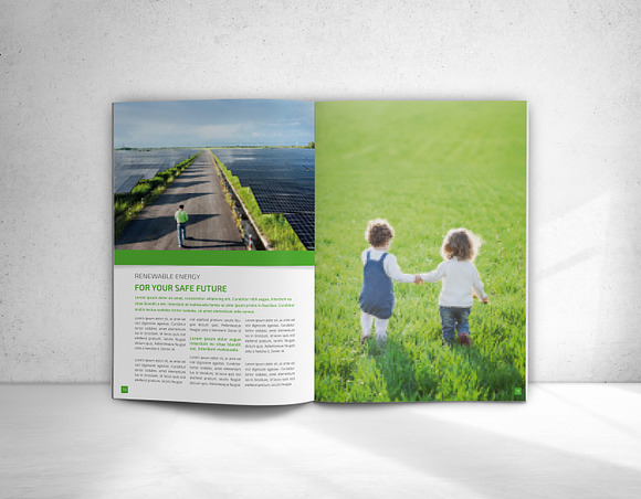 Renewable Energy Brochure in Brochure Templates - product preview 7
