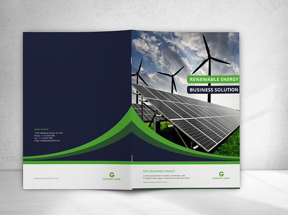 Renewable Energy Brochure in Brochure Templates - product preview 12
