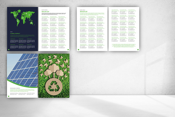 Renewable Energy Brochure in Brochure Templates - product preview 14